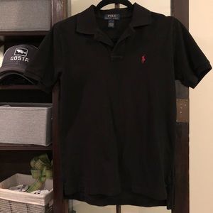 Boys Ralph Lauren polo shirt - Black